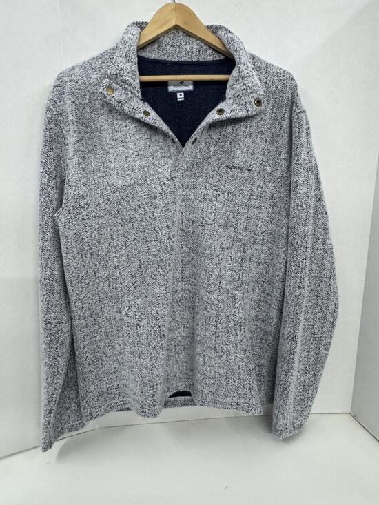 Properly Tied Other - Properly Tied Fleece Pullover 1/4 Button Gray Size M